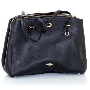 COACH Leather 5-Compartment Shoulder Bag Pre-Owned